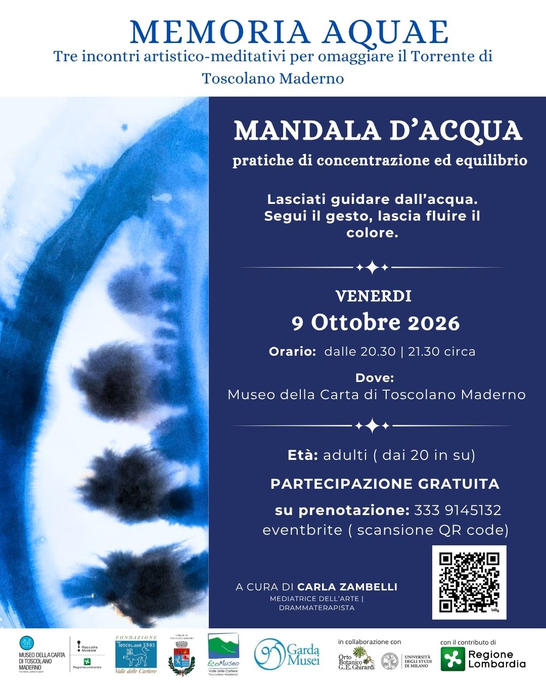 Memoria Aquae. incontri artistico-meditativi per omaggiare il torrente di Toscolano Maderno