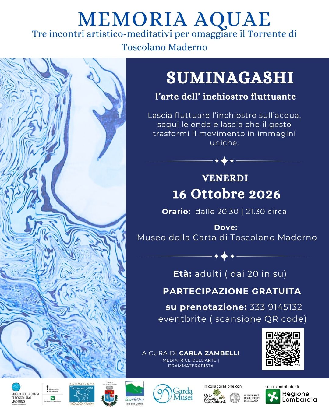 Memoria Aquae. incontri artistico-meditativi per omaggiare il torrente di Toscolano Maderno
