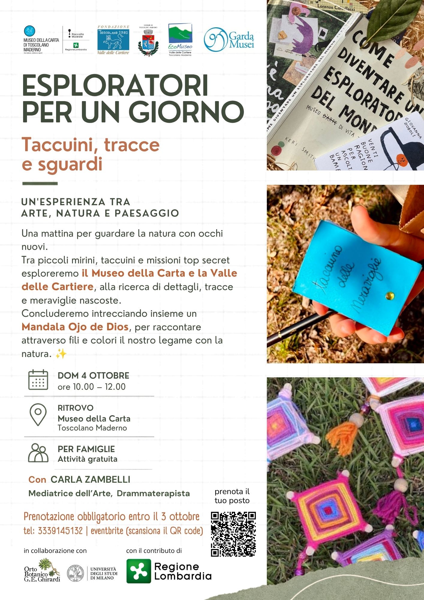 ESPLORATORI PER UN GIORNO