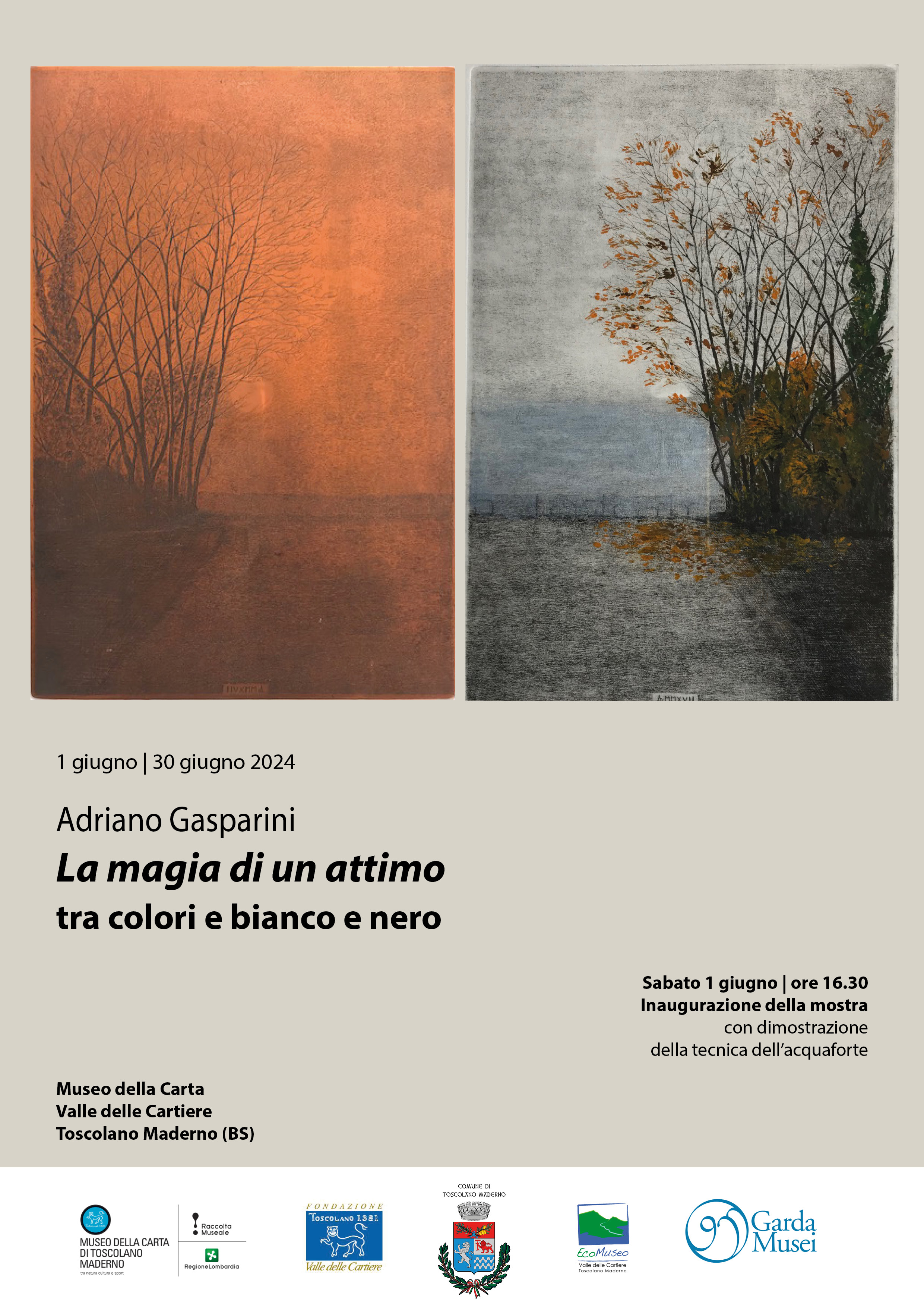 Inaugurazione mostra di Adriano Gasparini